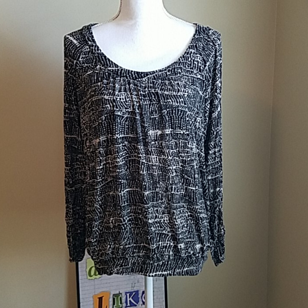 Super soft long sleeve blouse